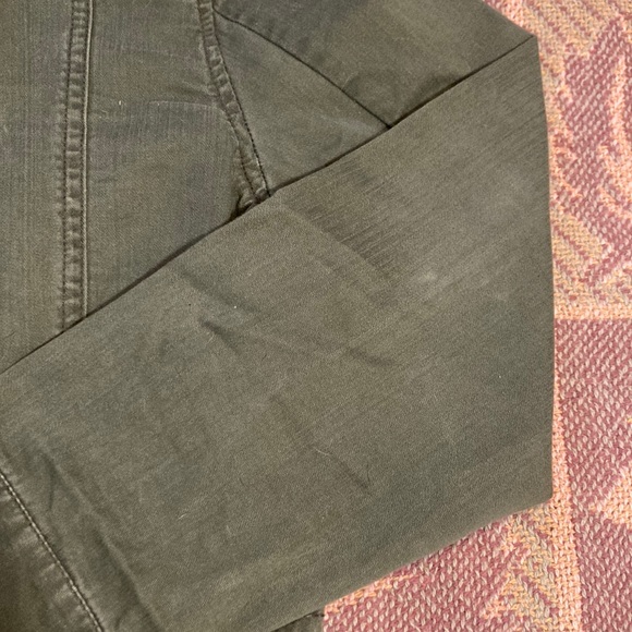 Military Green Route 66 Button Up Jacket - Picture 5 of 6